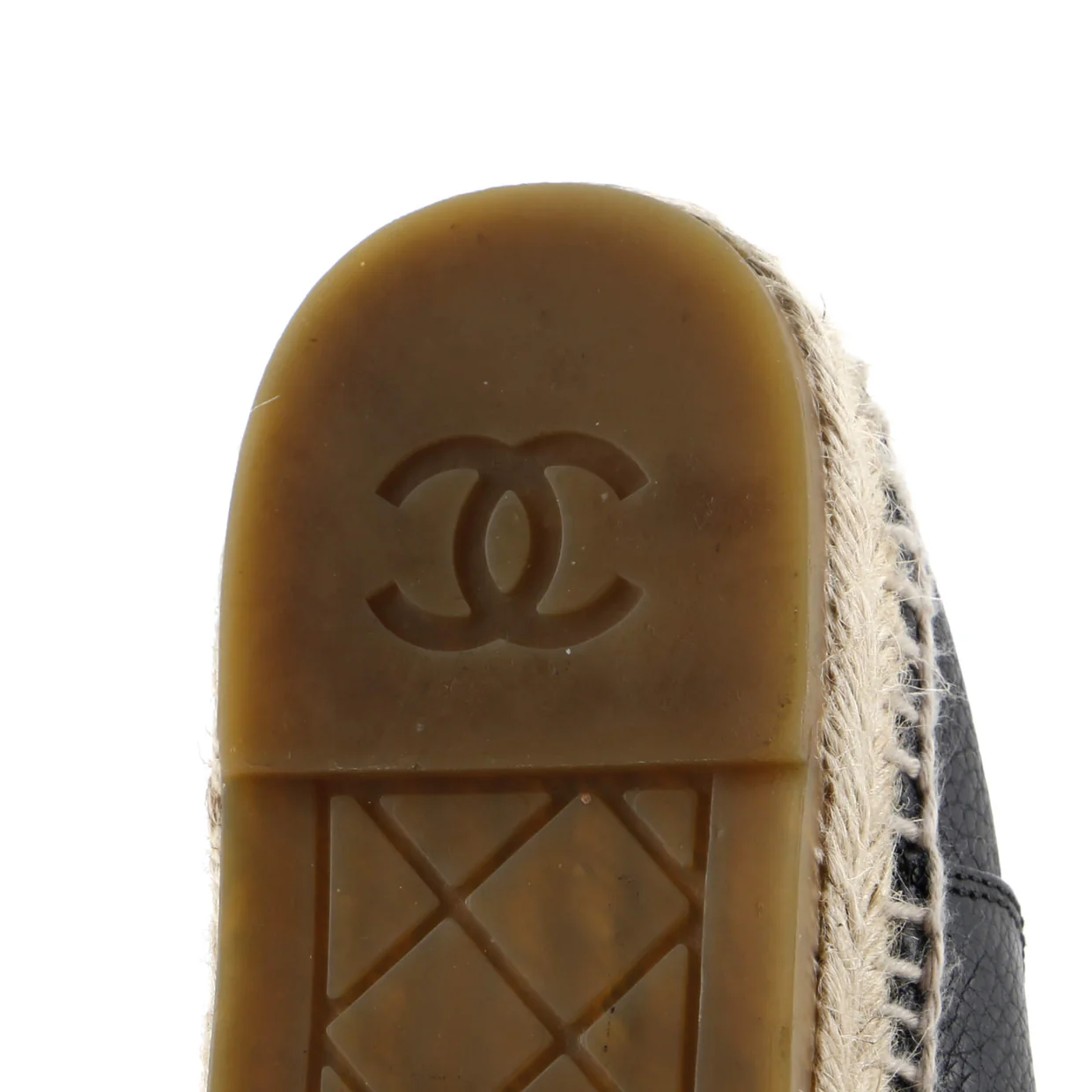 Women's CC Cap Toe Espadrilles Leather - Deep Luxury