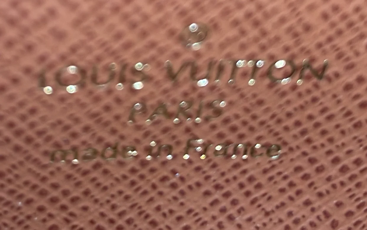 Ivy Wallet on Chain Monogram Canvas - Deep Luxury