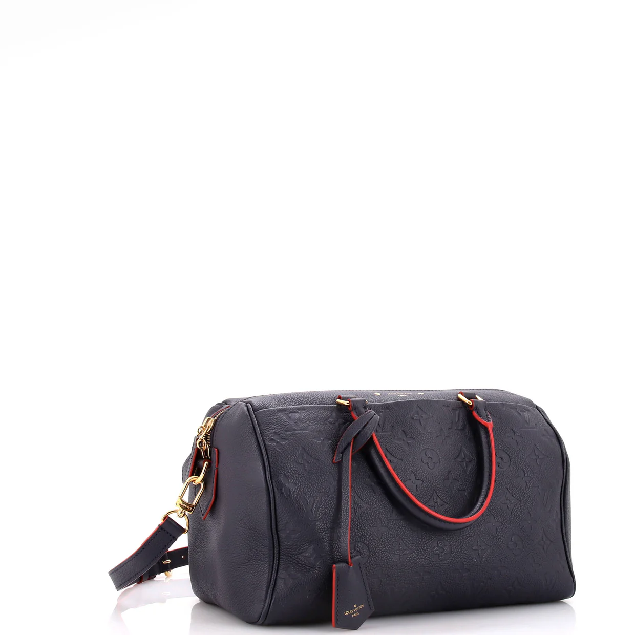 Speedy Bandouliere NM Bag Monogram Empreinte Leather 30 - Deep Luxury