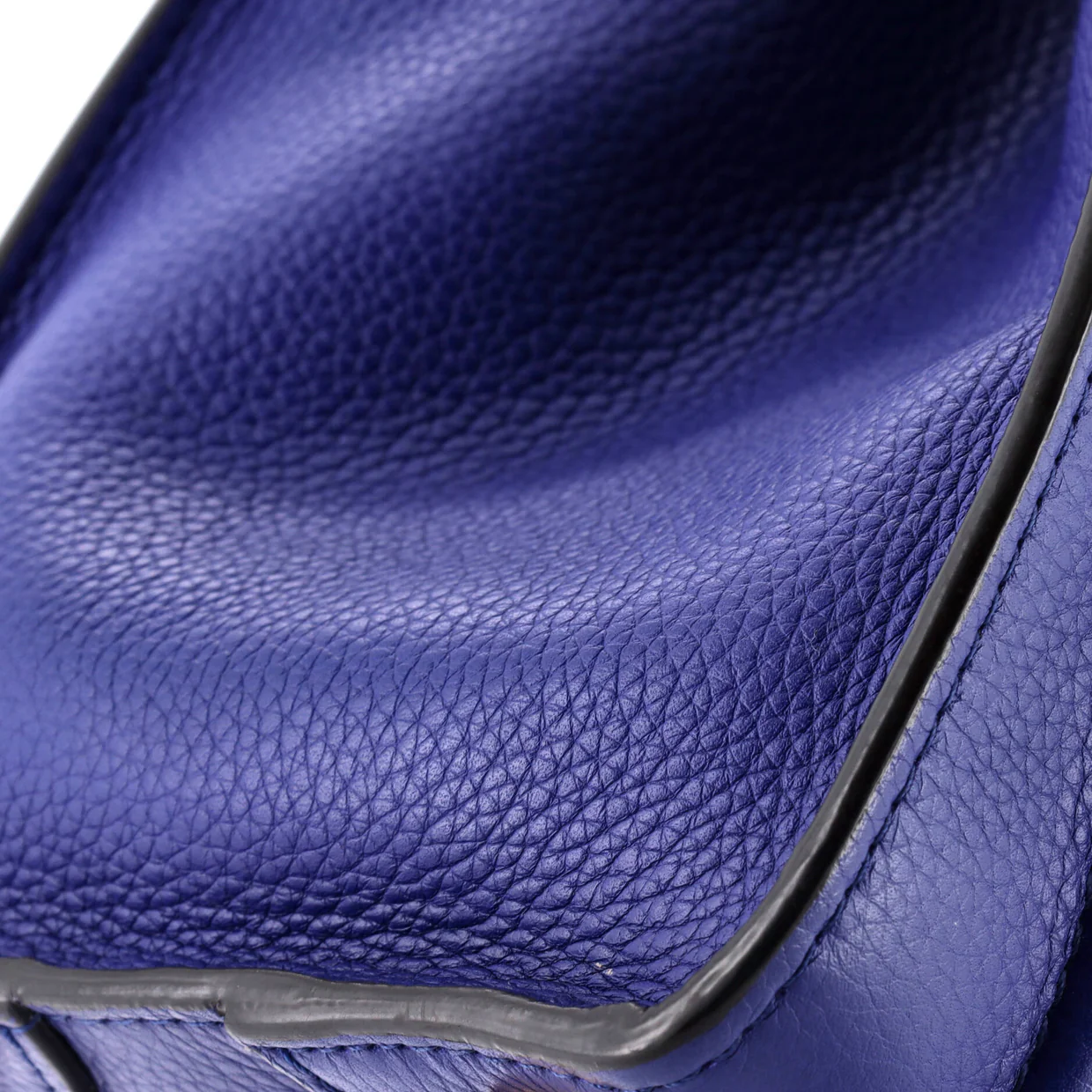 Luggage Bag Grainy Leather Micro - Deep Luxury