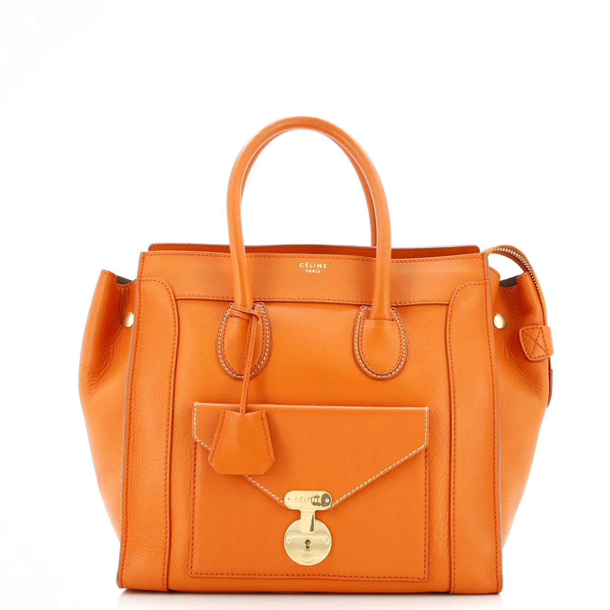 Luggage Bag Grainy Leather Mini - Deep Luxury