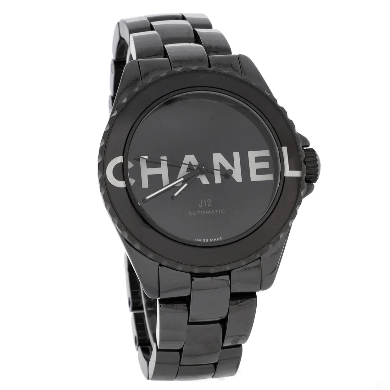 J12 Wanted de Chanel Automatc Watch Ceramic and Stainless Steel 38 - Deep Luxury