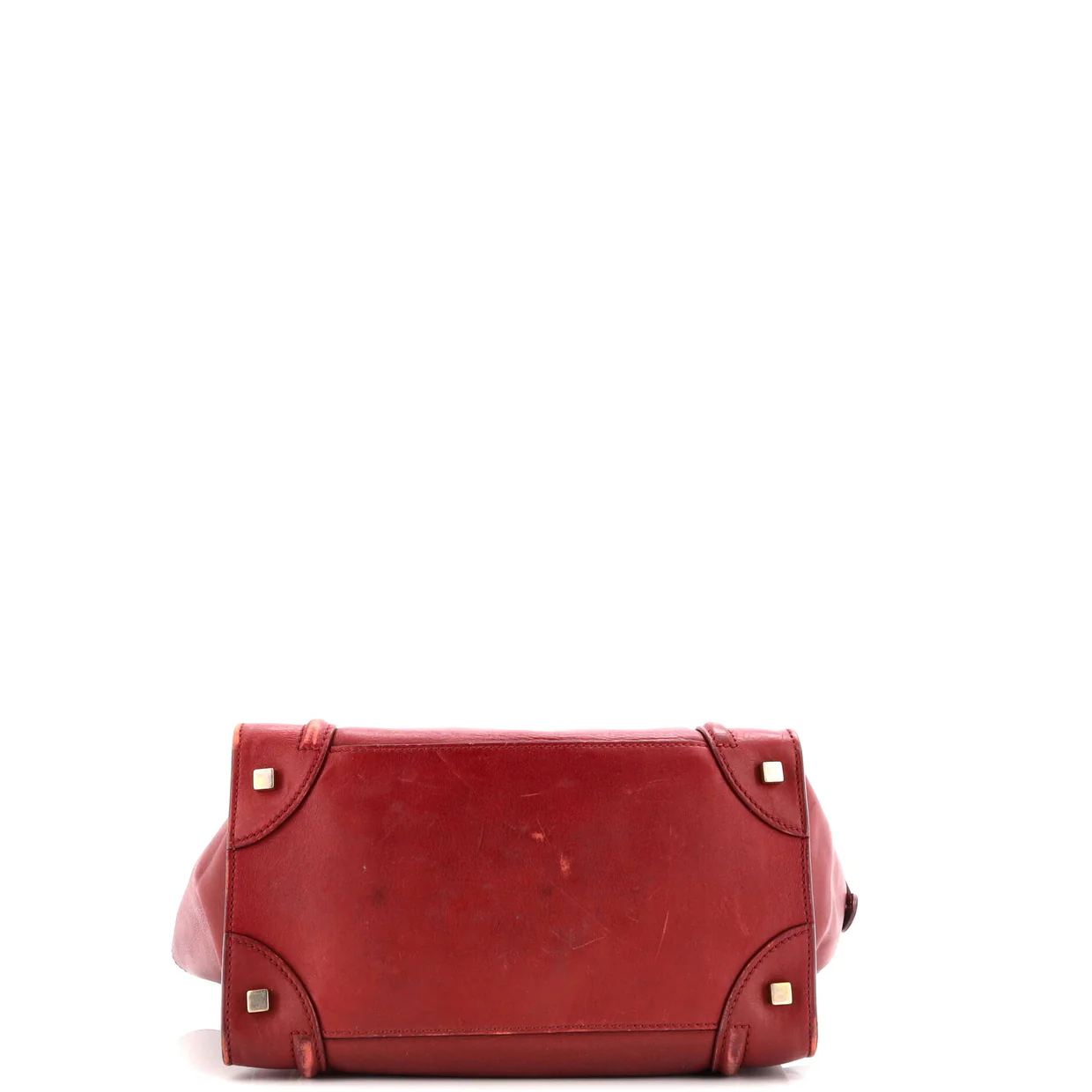 Luggage Bag Smooth Leather Medium - Deep Luxury