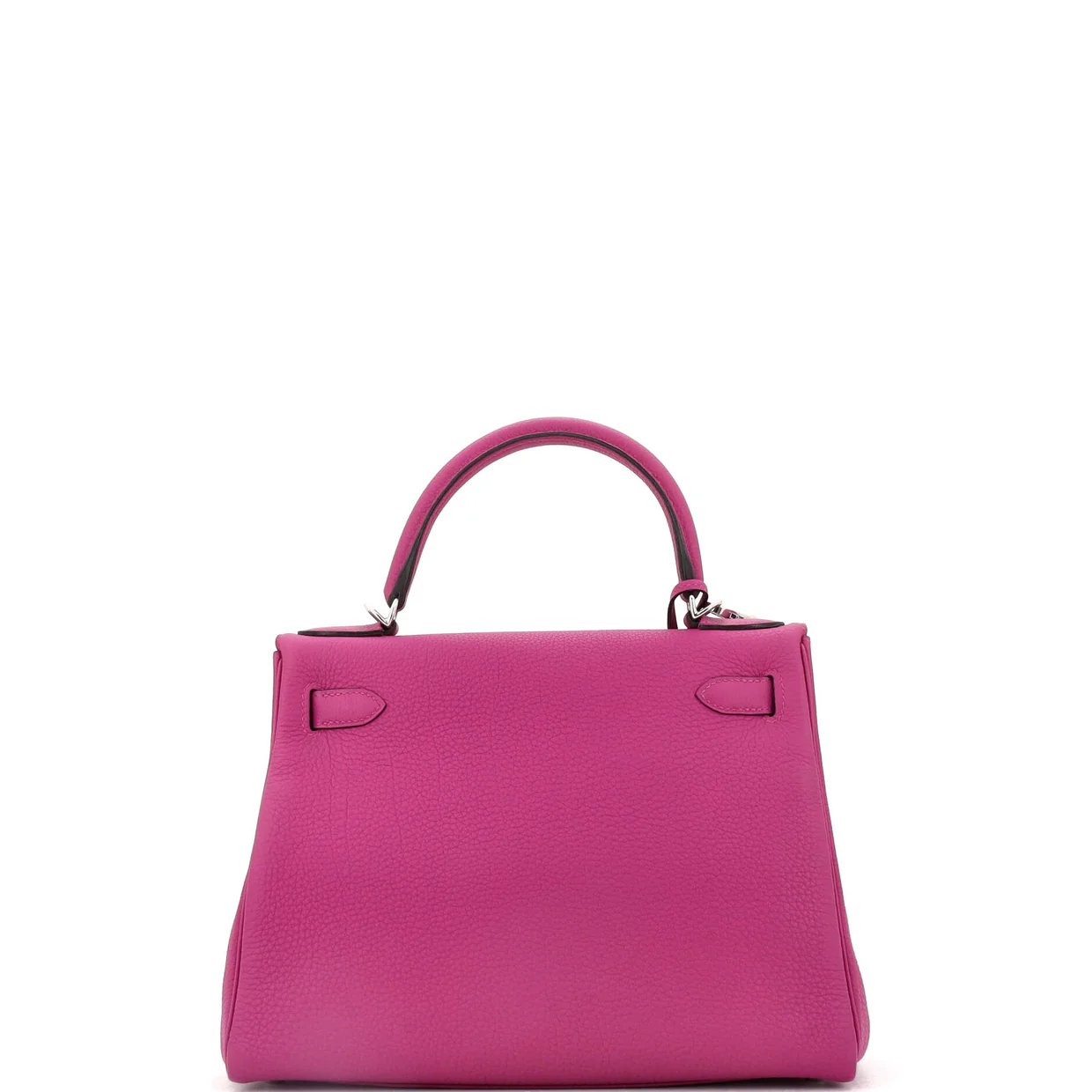 Kelly Handbag Rose Pourpre Togo with Palladium Hardware 28 - Deep Luxury