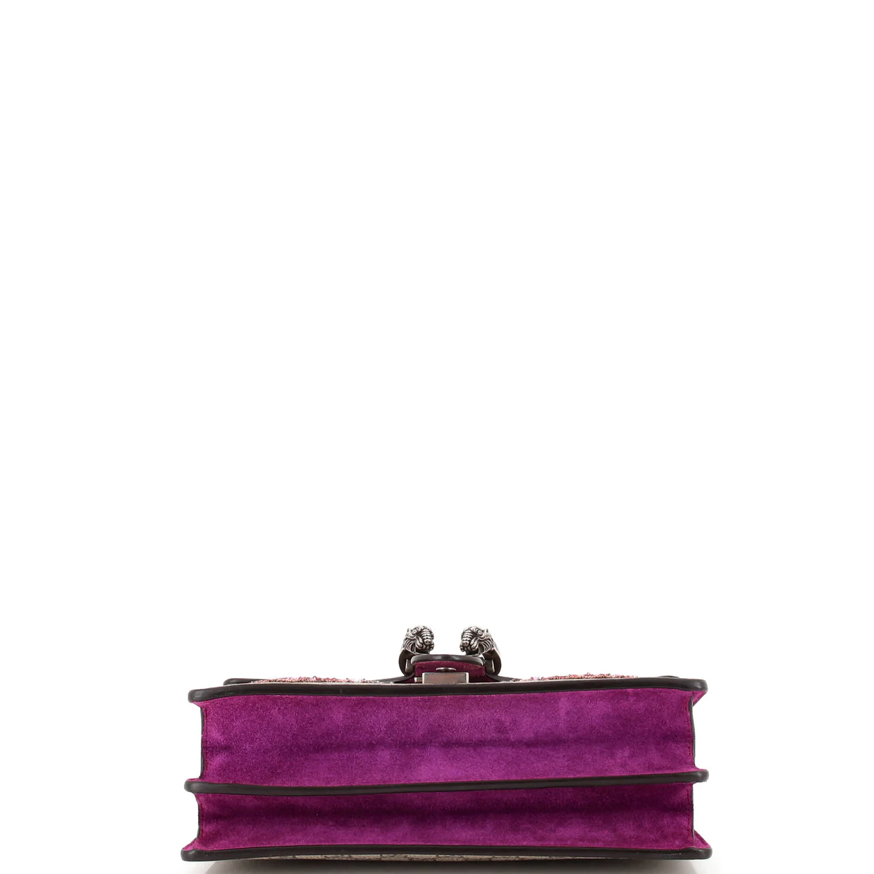 Dionysus Bag Embroidered GG Coated Canvas Small - Deep Luxury