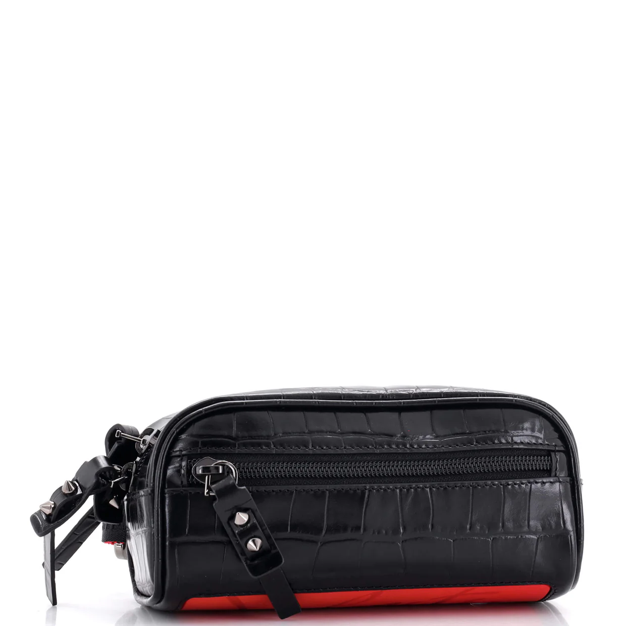 Blaster Waist Bag Alligator Embossed Calfskin - Deep Luxury