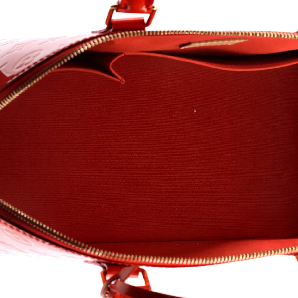 Alma Handbag Monogram Vernis GM - Deep Luxury