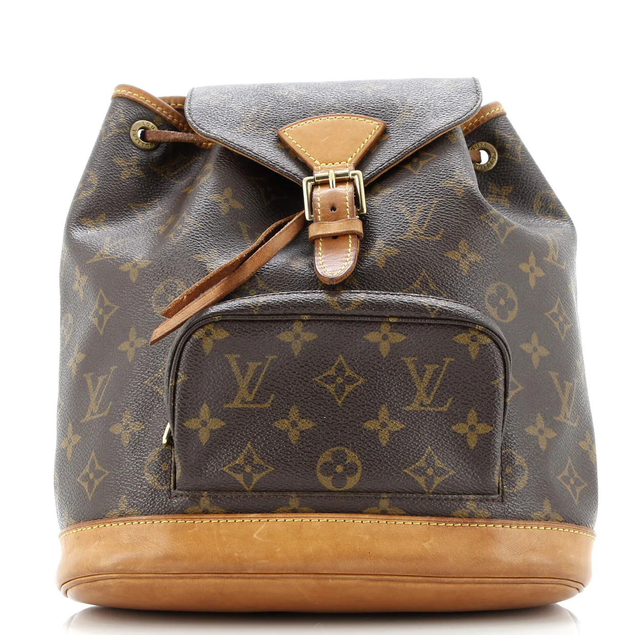 Vintage Montsouris Backpack Monogram Canvas MM - Deep Luxury