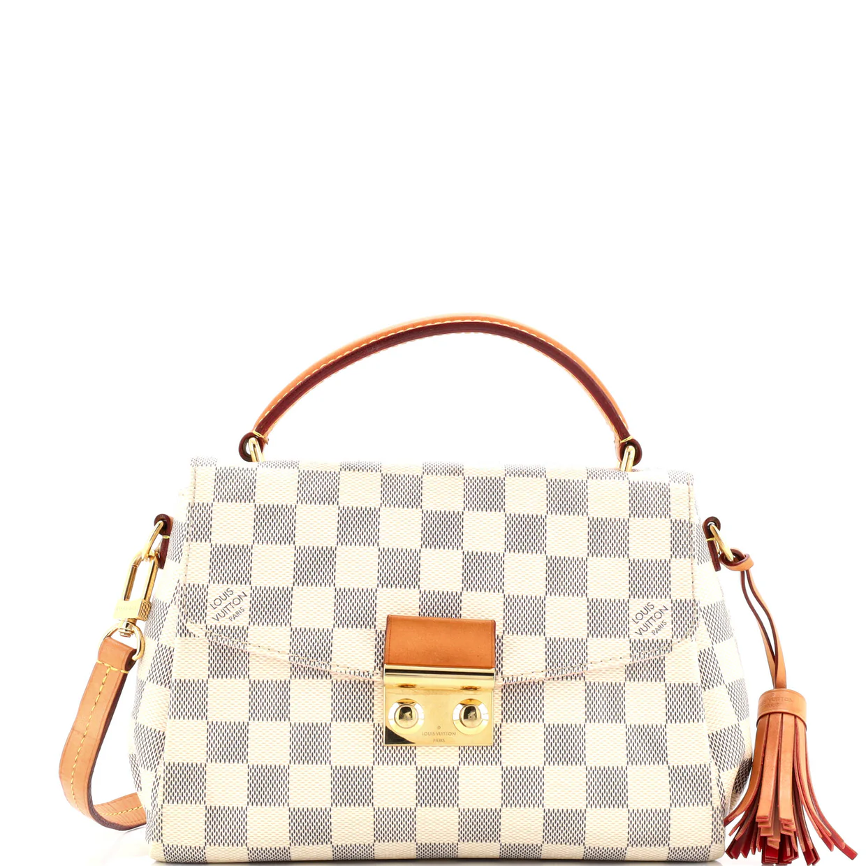 Croisette Handbag Damier - Deep Luxury