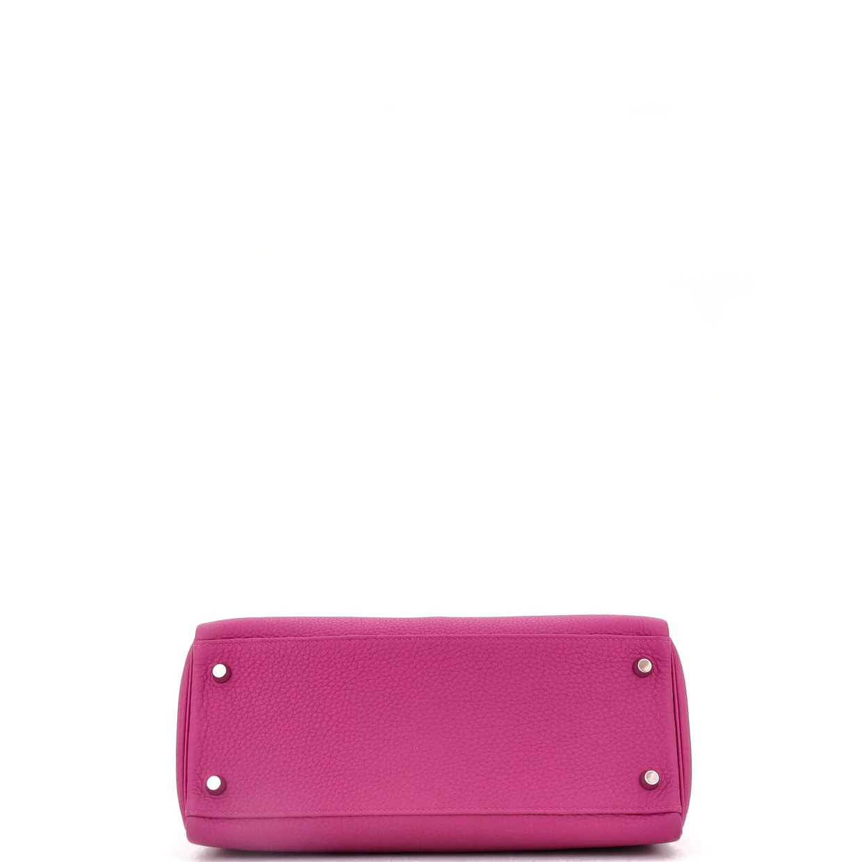 Kelly Handbag Rose Pourpre Togo with Palladium Hardware 28 - Deep Luxury