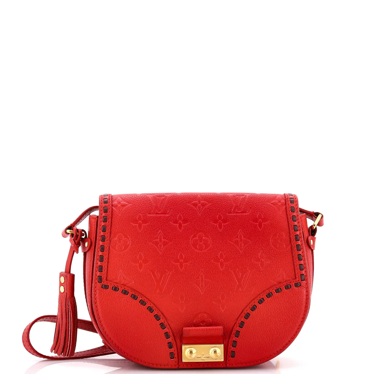 Junot Handbag Monogram Empreinte Leather - Deep Luxury