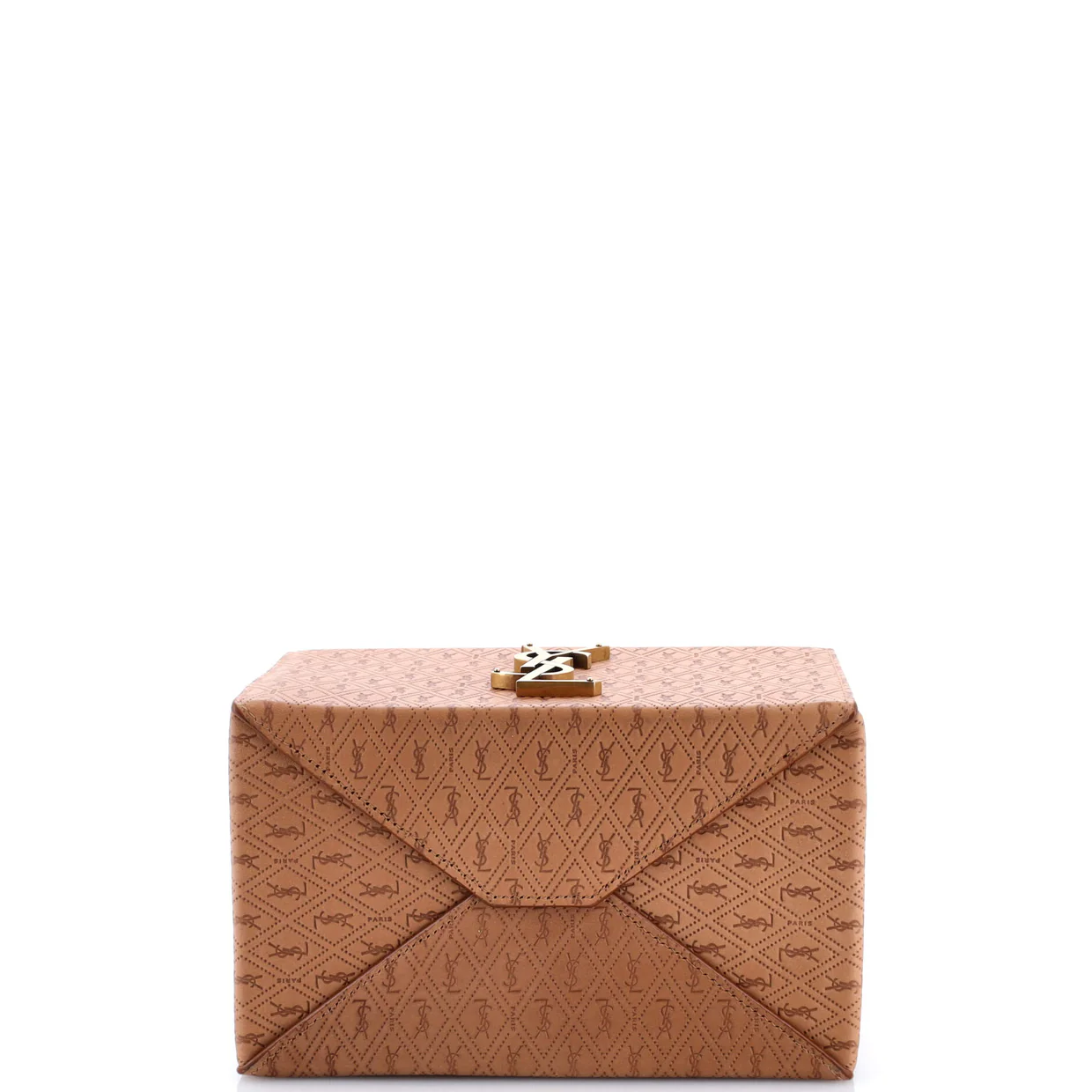 Take-Away Box Bag Monogram All Over Leather - Deep Luxury