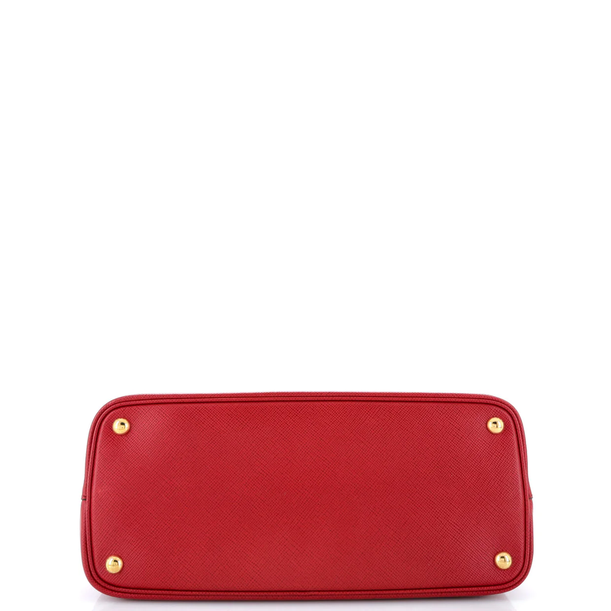 Cuir Double Tote Saffiano Leather Medium - Deep Luxury