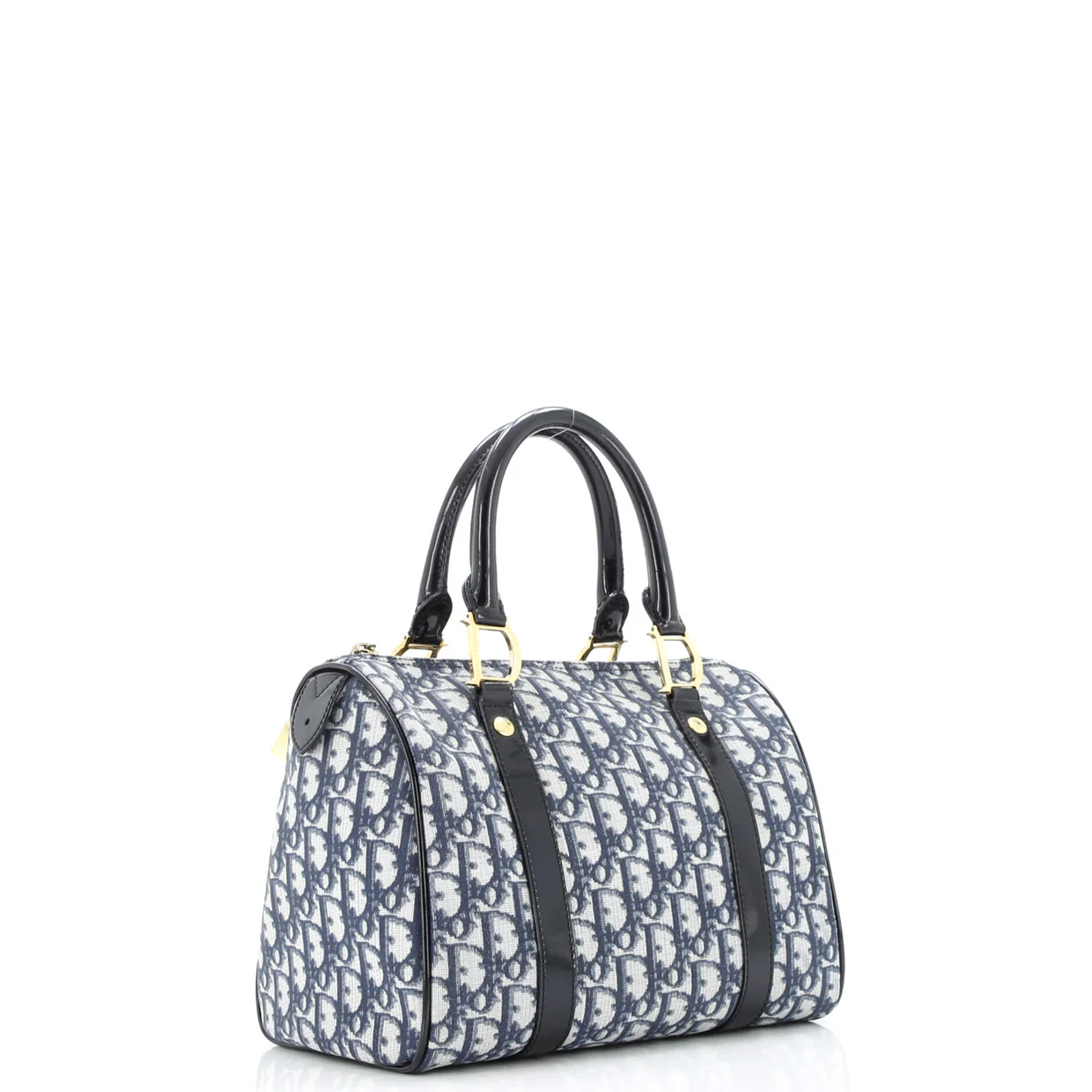 Vintage Trotter Boston Bag Diorissimo Canvas Small - Deep Luxury
