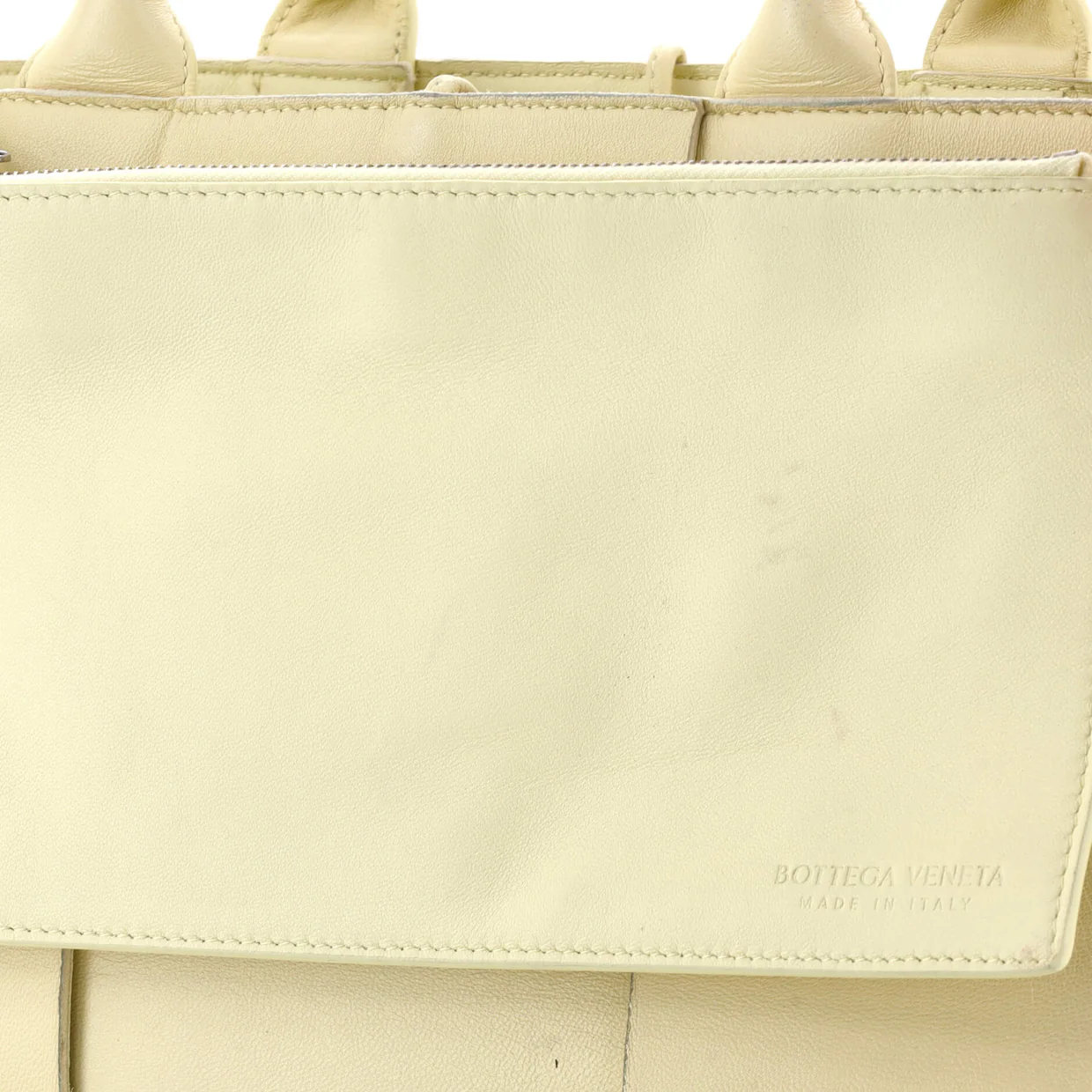 Arco Tote Maxi Intrecciato Leather Small - Deep Luxury