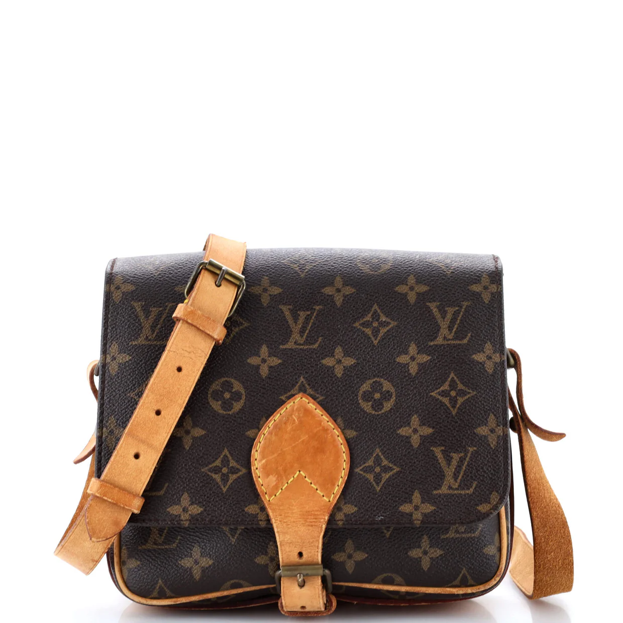 Cartouchiere Handbag Monogram Canvas MM - Deep Luxury