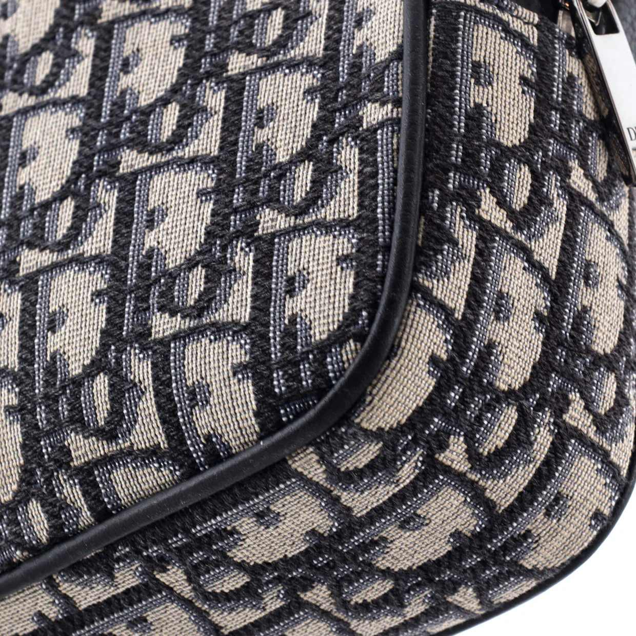 Toiletry Wristlet Pouch Oblique Canvas - Deep Luxury