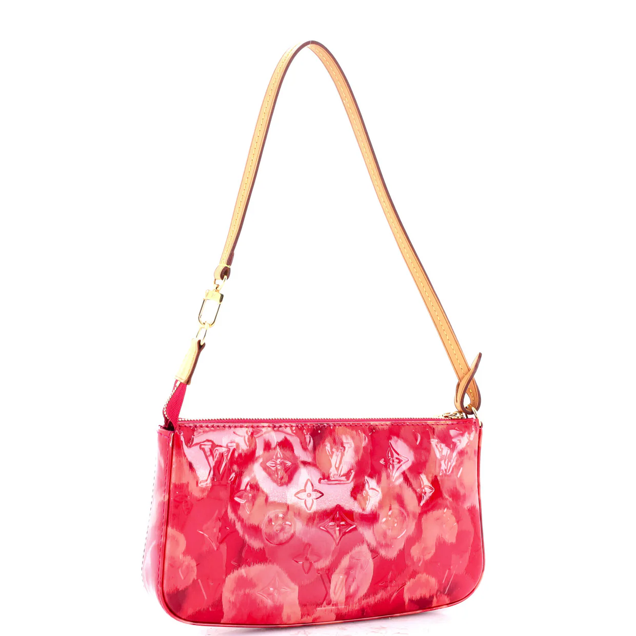 Pochette Accessoires NM Limited Edition Monogram Vernis Ikat - Deep Luxury