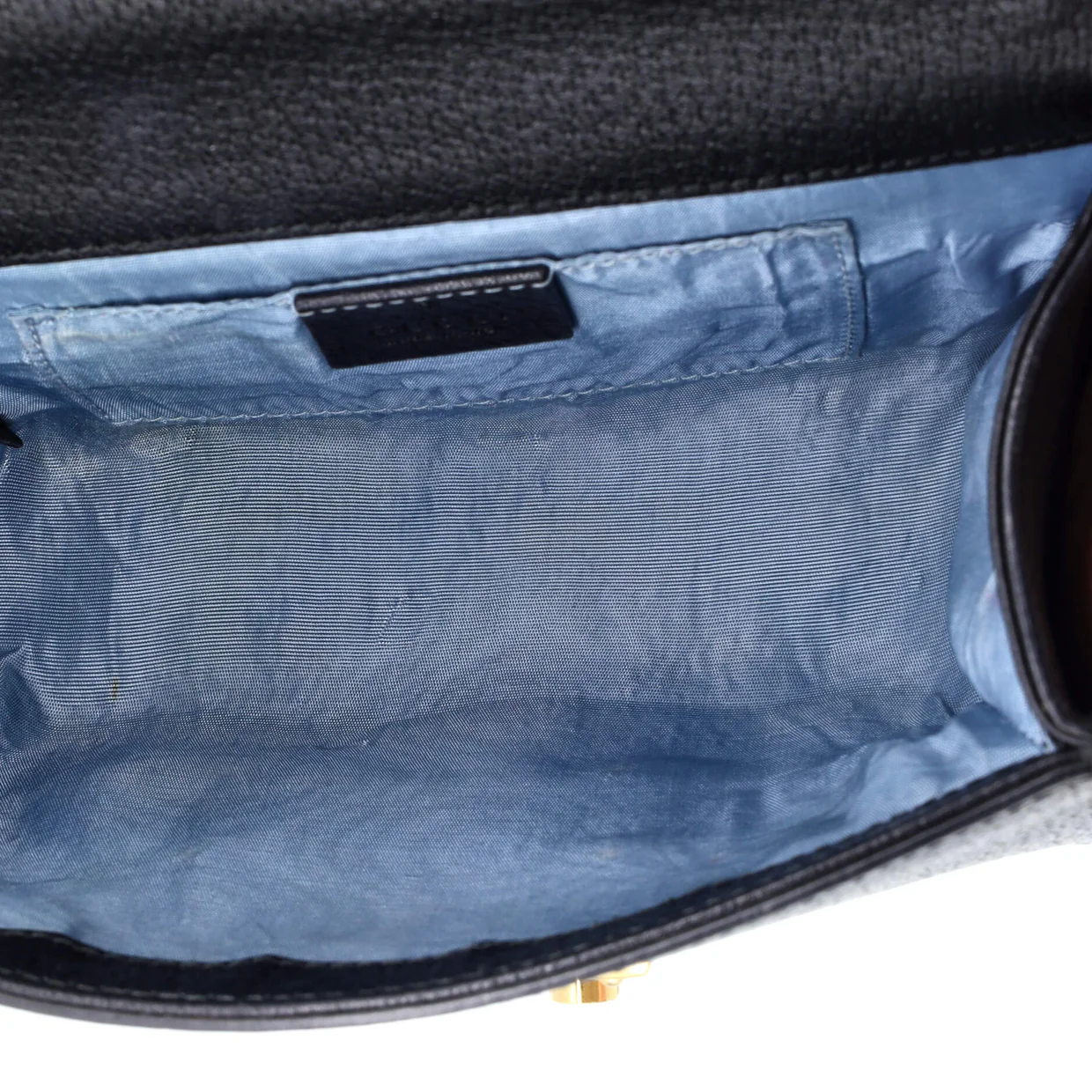 Padlock Shoulder Bag Printed Leather Small - Deep Luxury