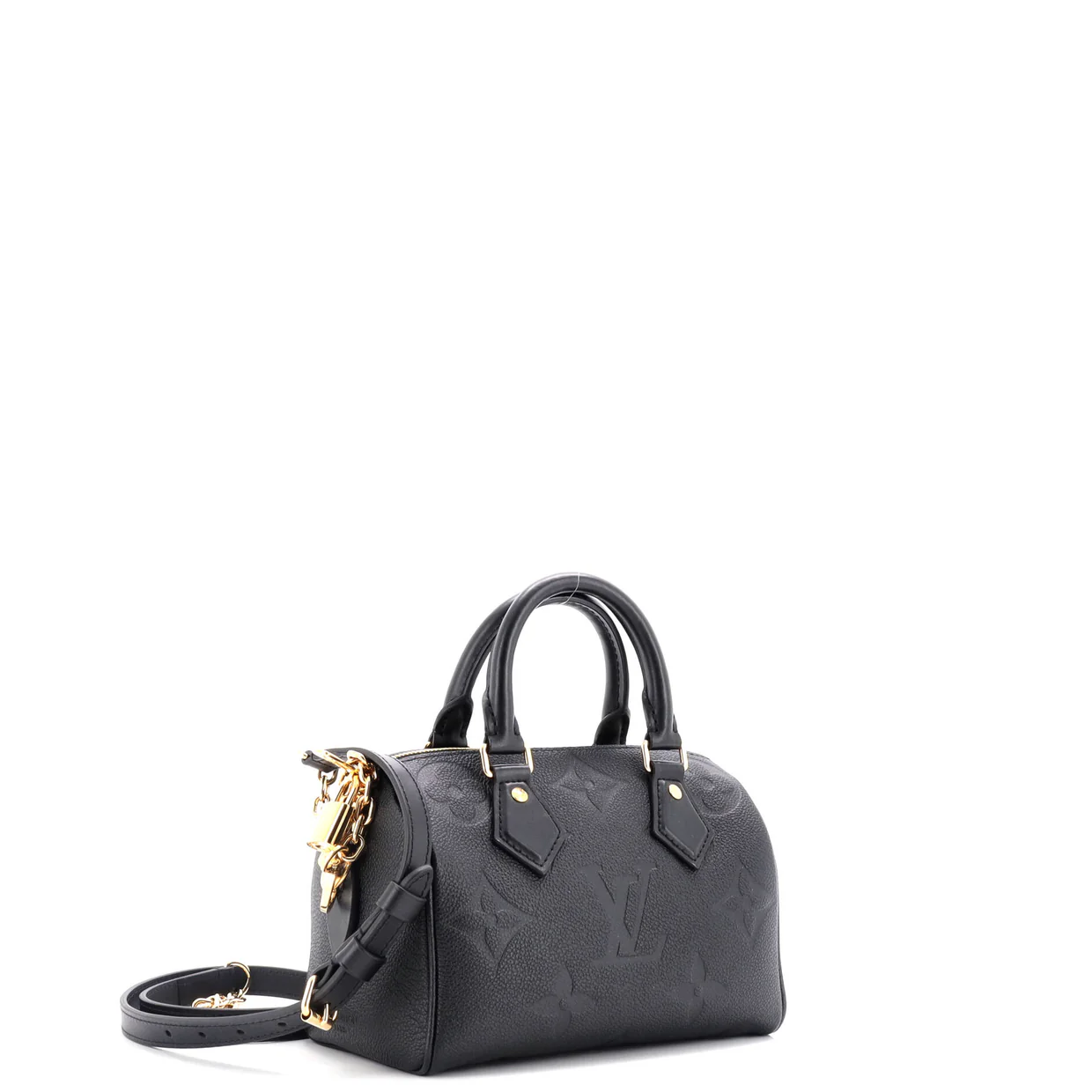 Speedy Bandouliere Bag Monogram Empreinte Giant 20 - Deep Luxury