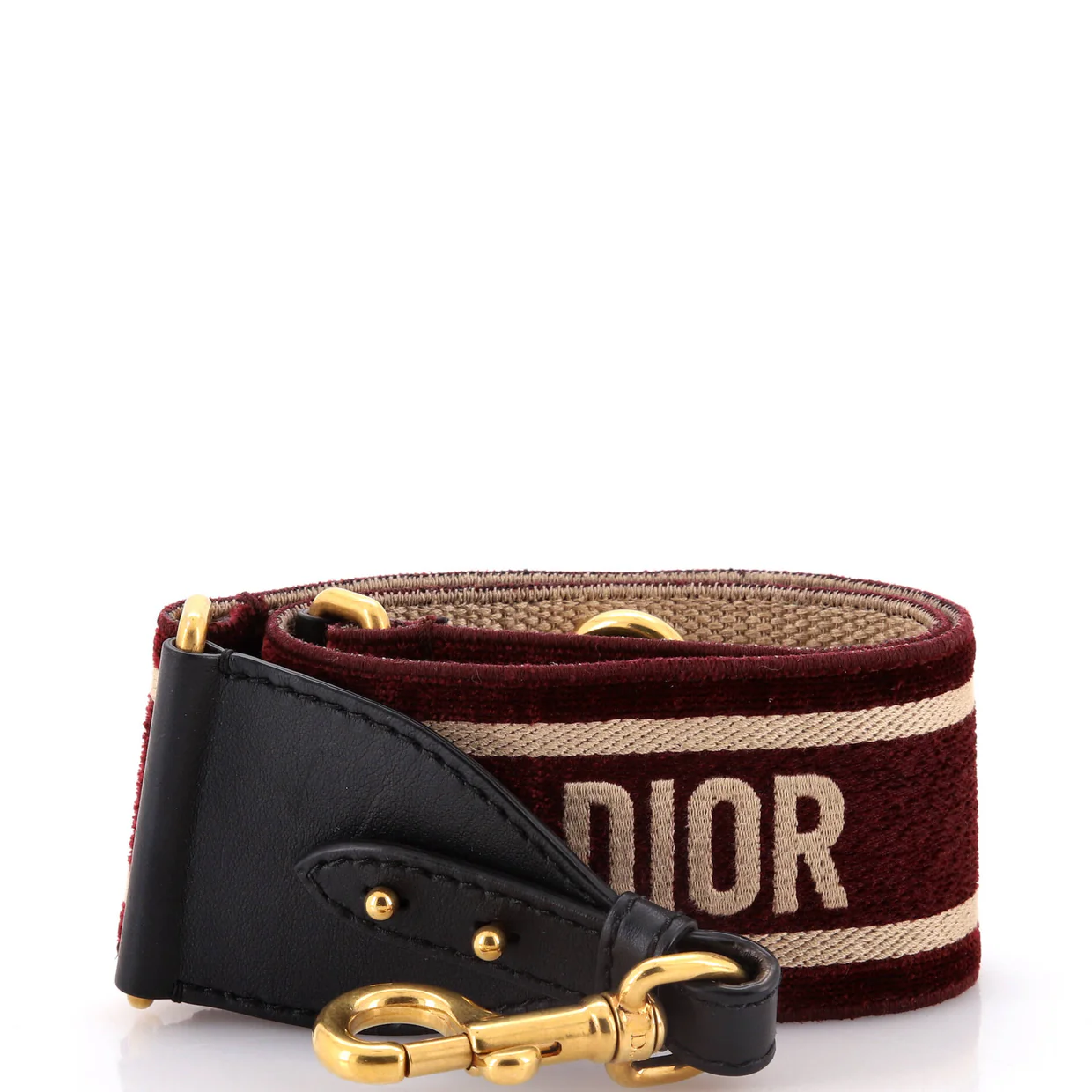 Logo Shoulder Strap Embroidered Canvas - Deep Luxury