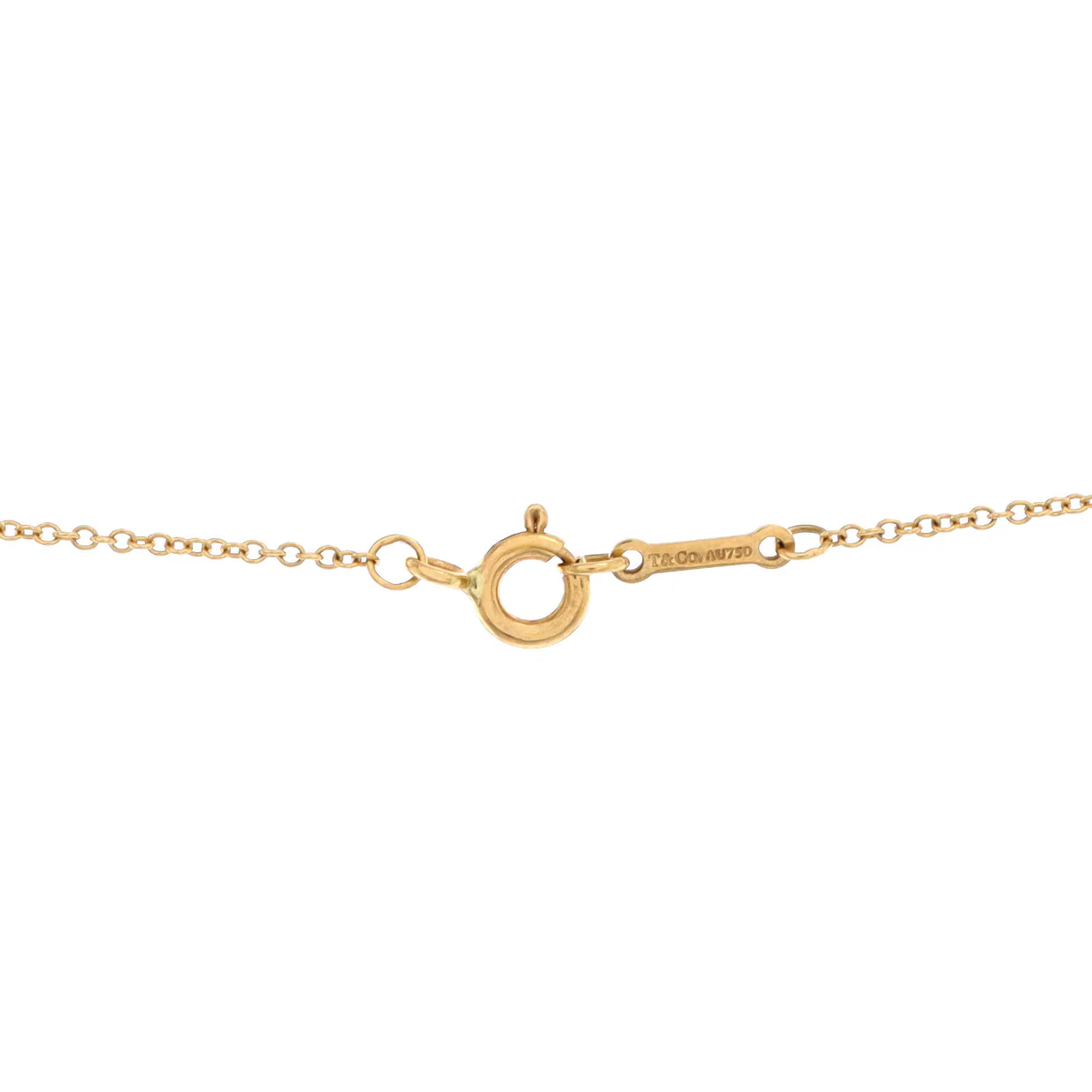 Paloma Picasso Loving Heart Pendant Necklace 18K Yellow Gold with Diamond - Deep Luxury