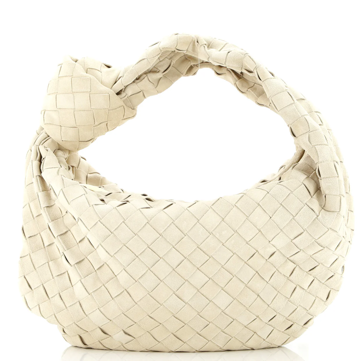 BV Jodie Hobo Intrecciato Suede Teen - Deep Luxury