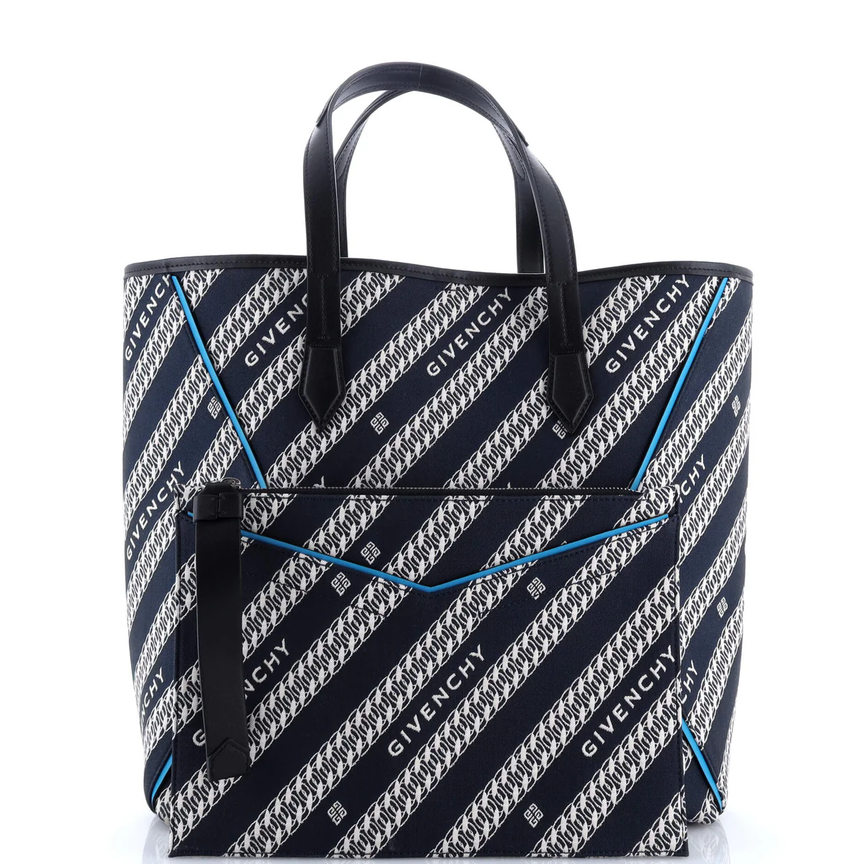 Bond Shopper Tote Logo Jacquard Canvas Medium - Deep Luxury