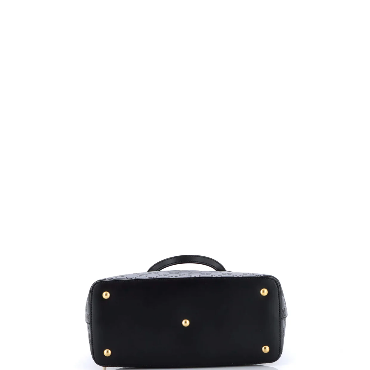 Signature Fold Over Tote Guccissima Leather Medium - Deep Luxury