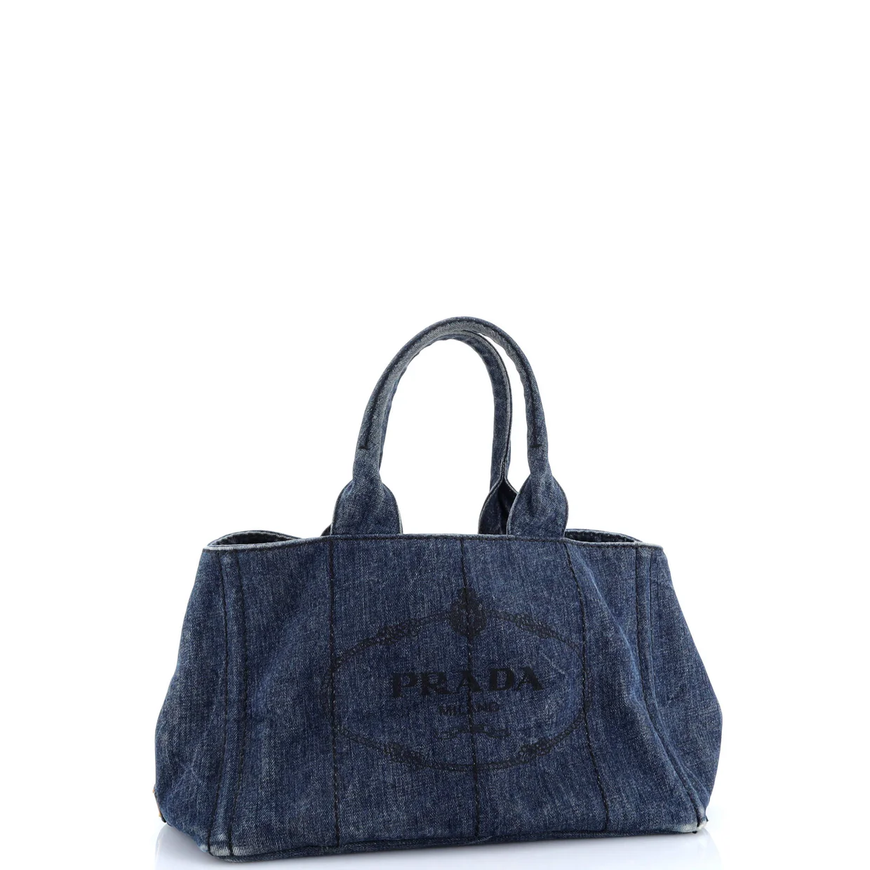 Canapa Tote Denim Large - Deep Luxury