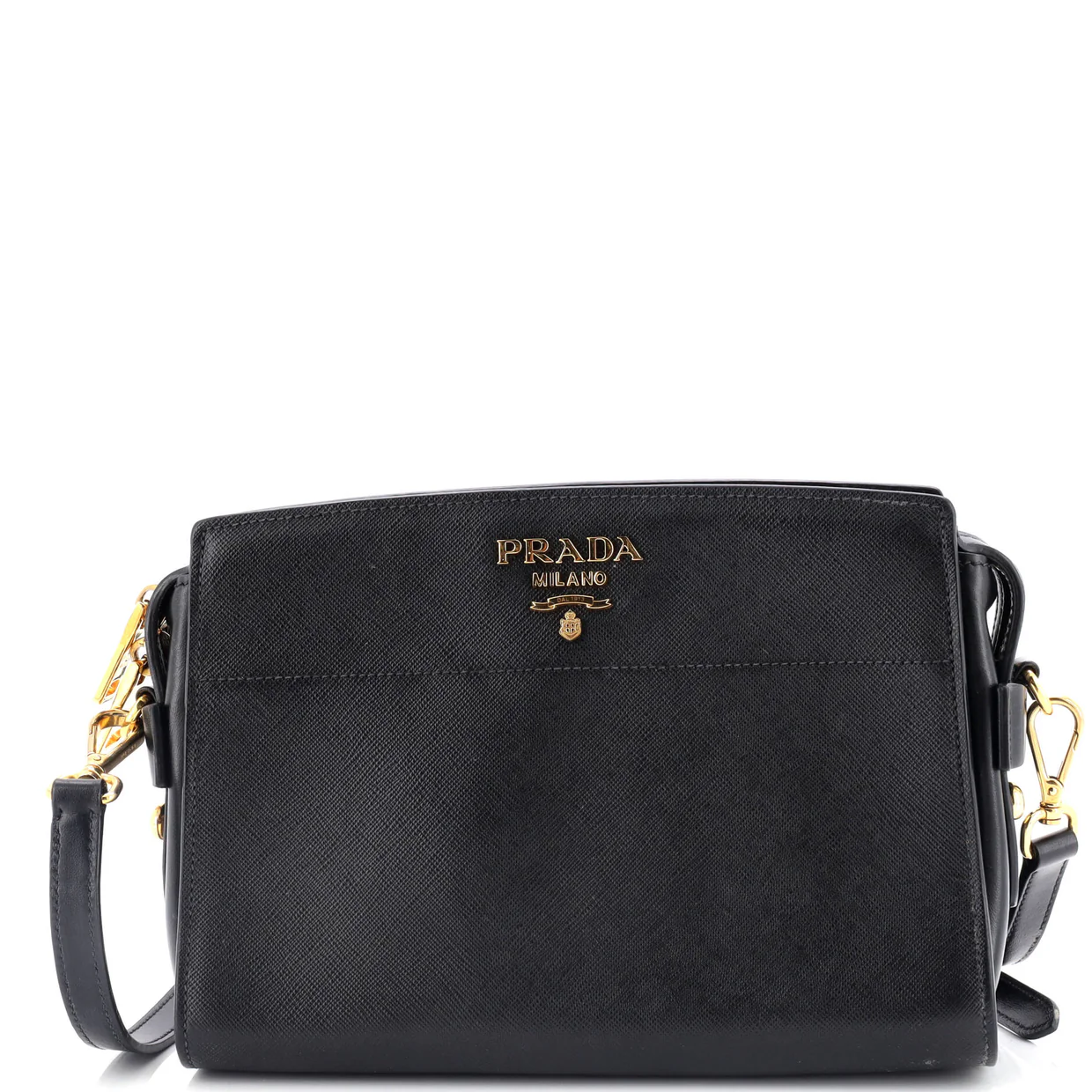 Bibliotheque Crossbody Saffiano Leather - Deep Luxury