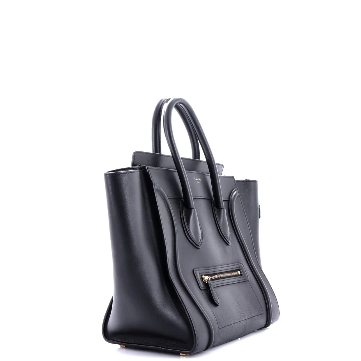 Luggage Bag Smooth Leather Mini - Deep Luxury