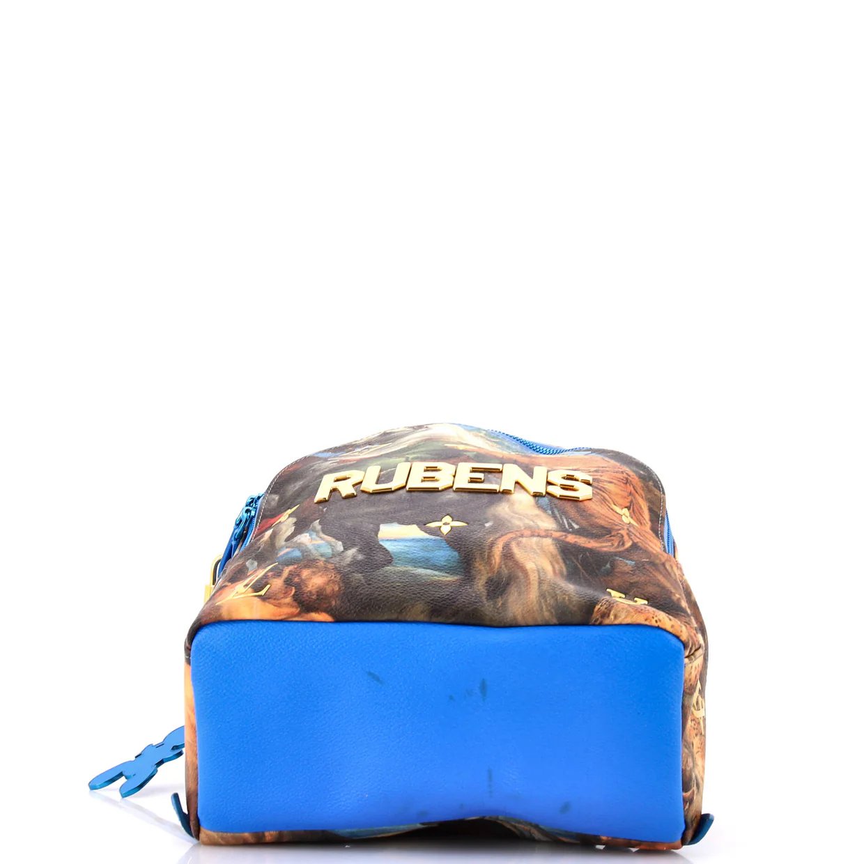 Palm Springs Backpack Limited Edition Jeff Koons Rubens Print Canvas PM - Deep Luxury