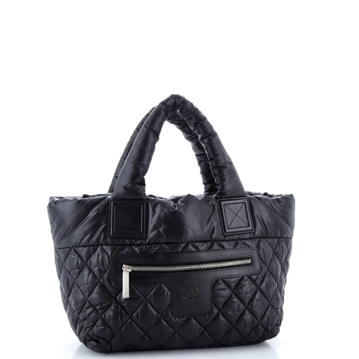 Coco Cocoon Reversible Tote Quilted Nylon Small - Deep Luxury