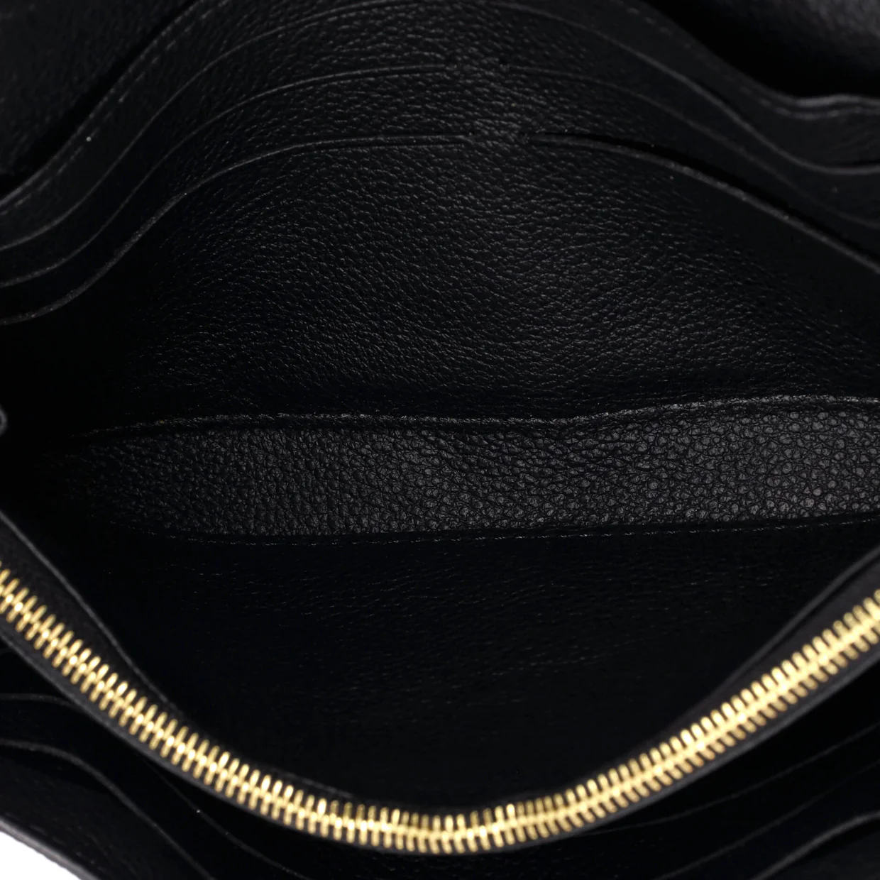 Sarah Wallet NM Monogram Empreinte Leather - Deep Luxury