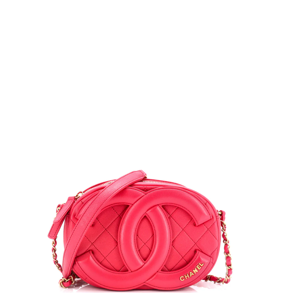 Coco Midnight Camera Case Quilted Lambskin Small - Deep Luxury