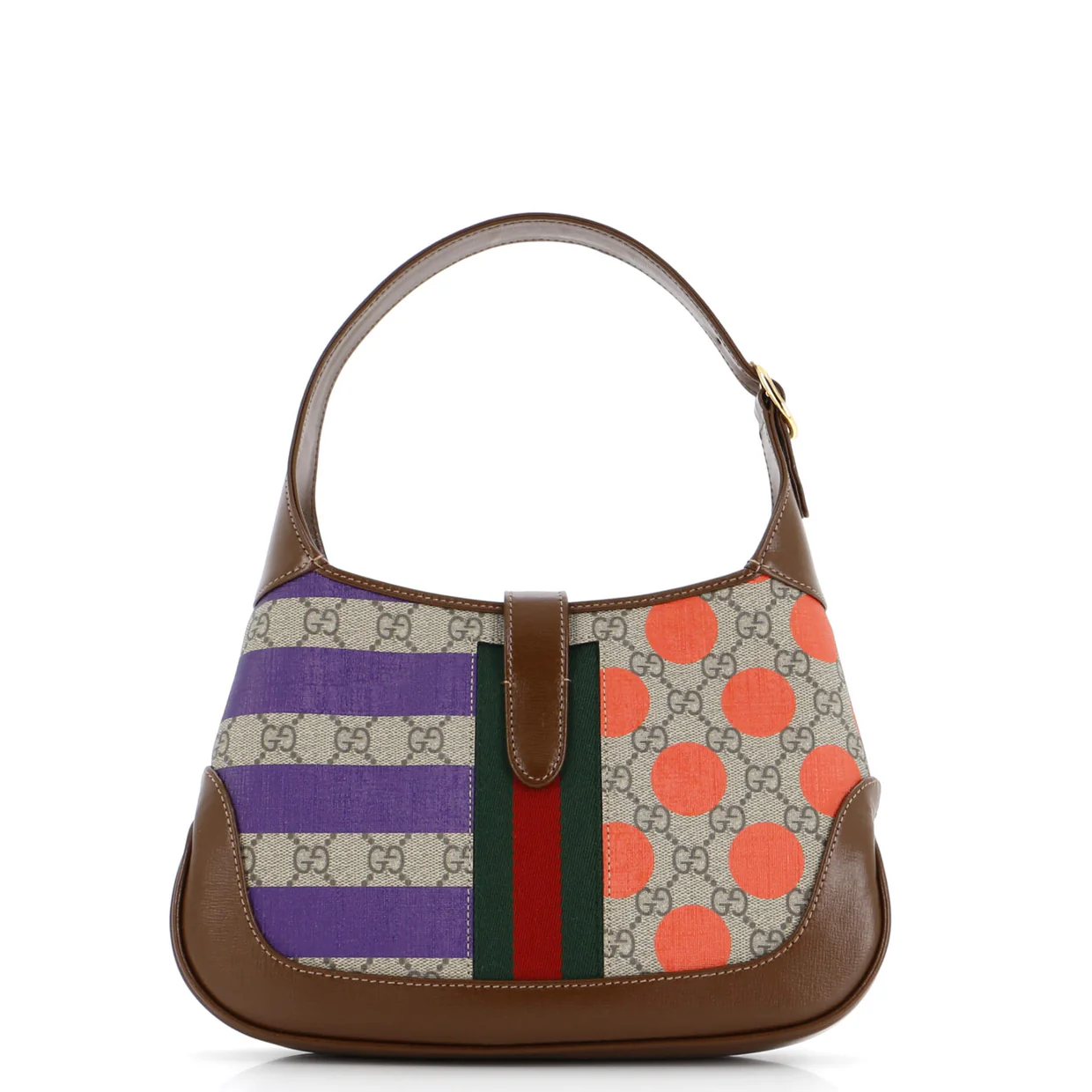 Jackie 1961 Hobo GG Coated Canvas Medium - Deep Luxury