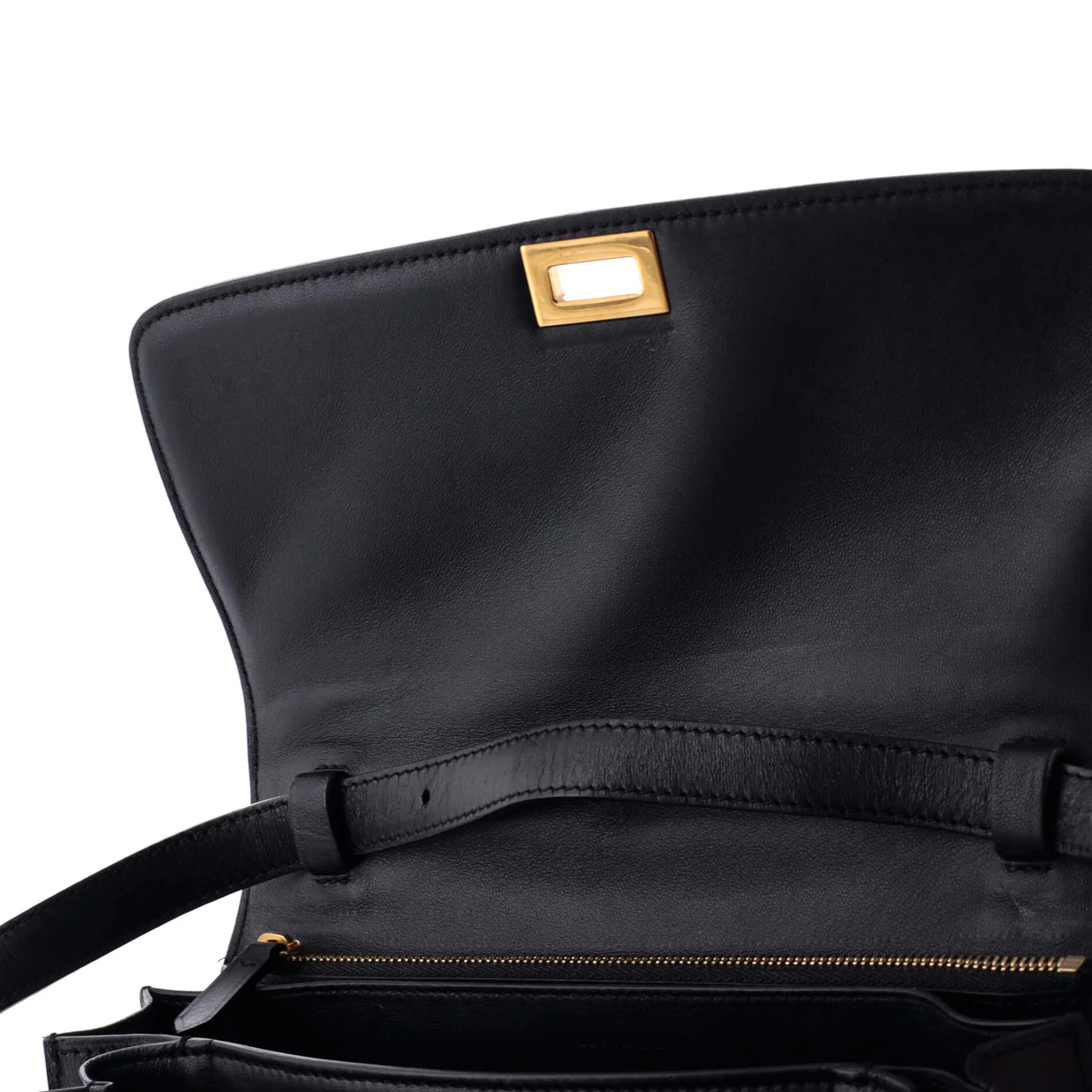 Classic Box Bag Smooth Leather Medium - Deep Luxury