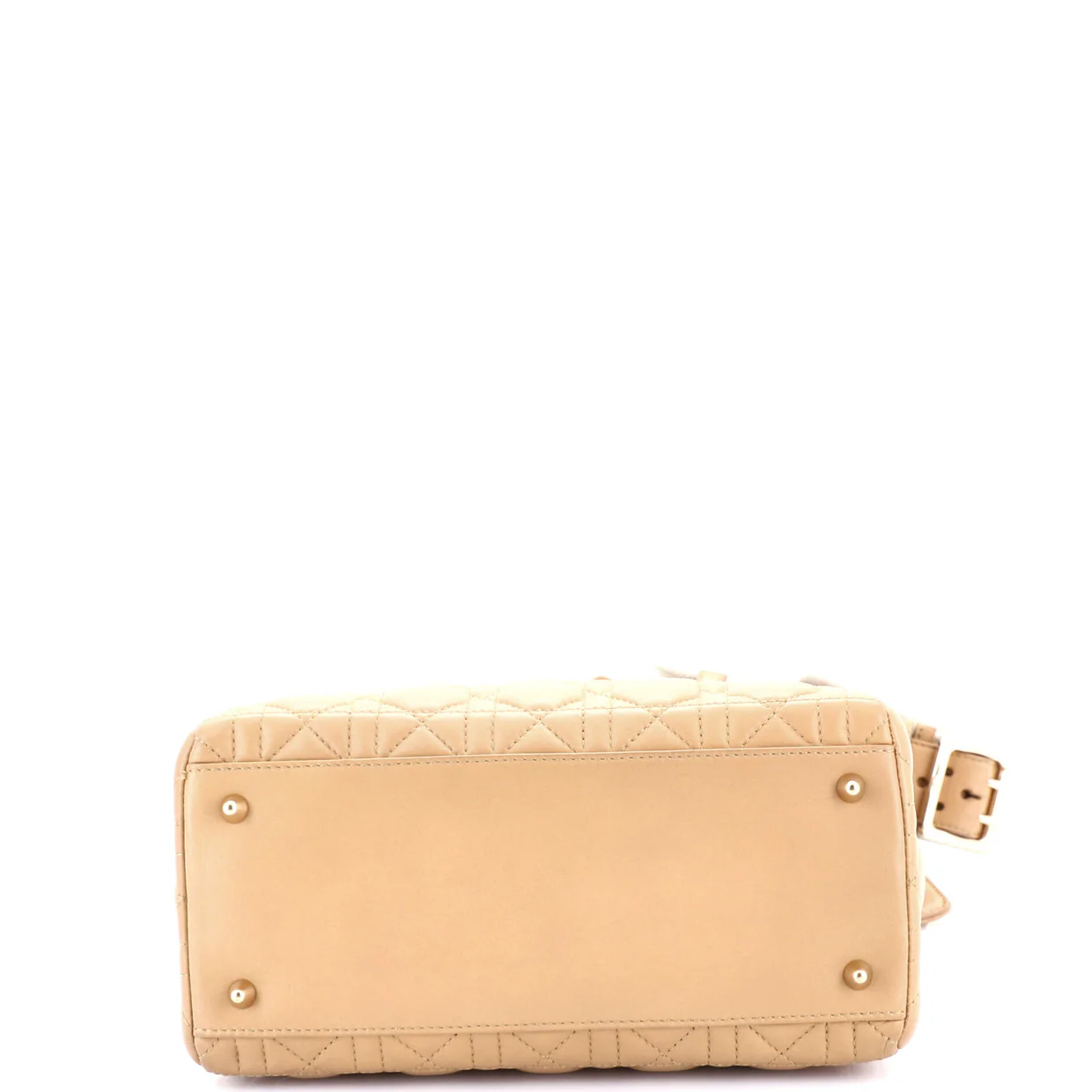 Lady Dior Bag Cannage Quilt Lambskin Medium - Deep Luxury