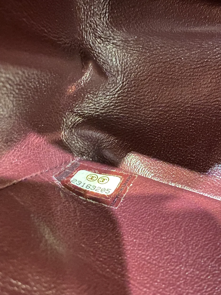 Reissue 2.55 Flap Bag Chevron Aged Calfskin 225 - Deep Luxury