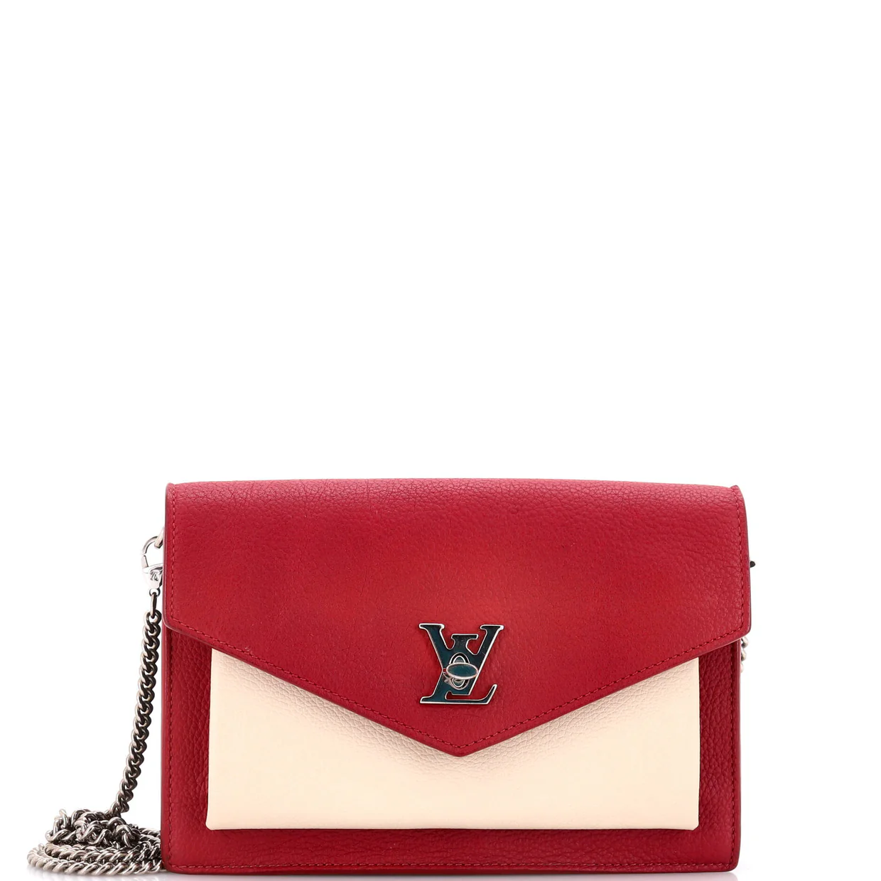 Mylockme Chain Pochette Leather - Deep Luxury