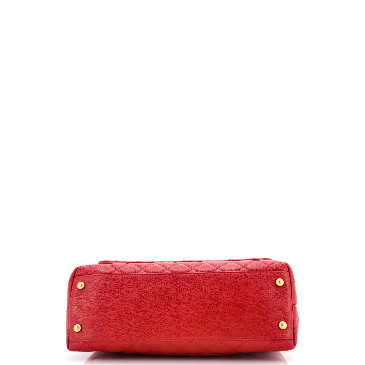 Coco Top Handle Bag Quilted Caviar Small - Deep Luxury