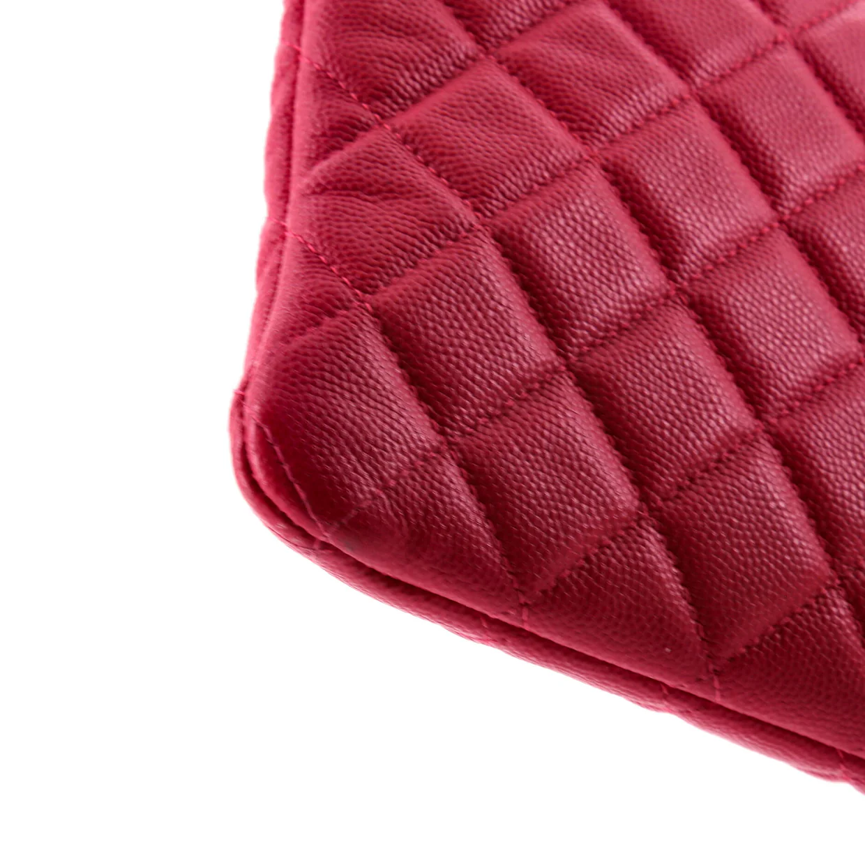 Boy O Case Clutch Quilted Caviar Medium - Deep Luxury