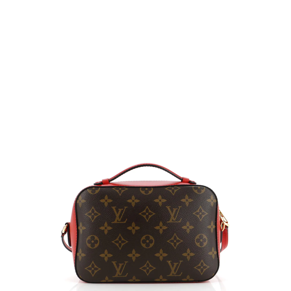Saintonge Handbag Monogram Canvas with Leather - Deep Luxury