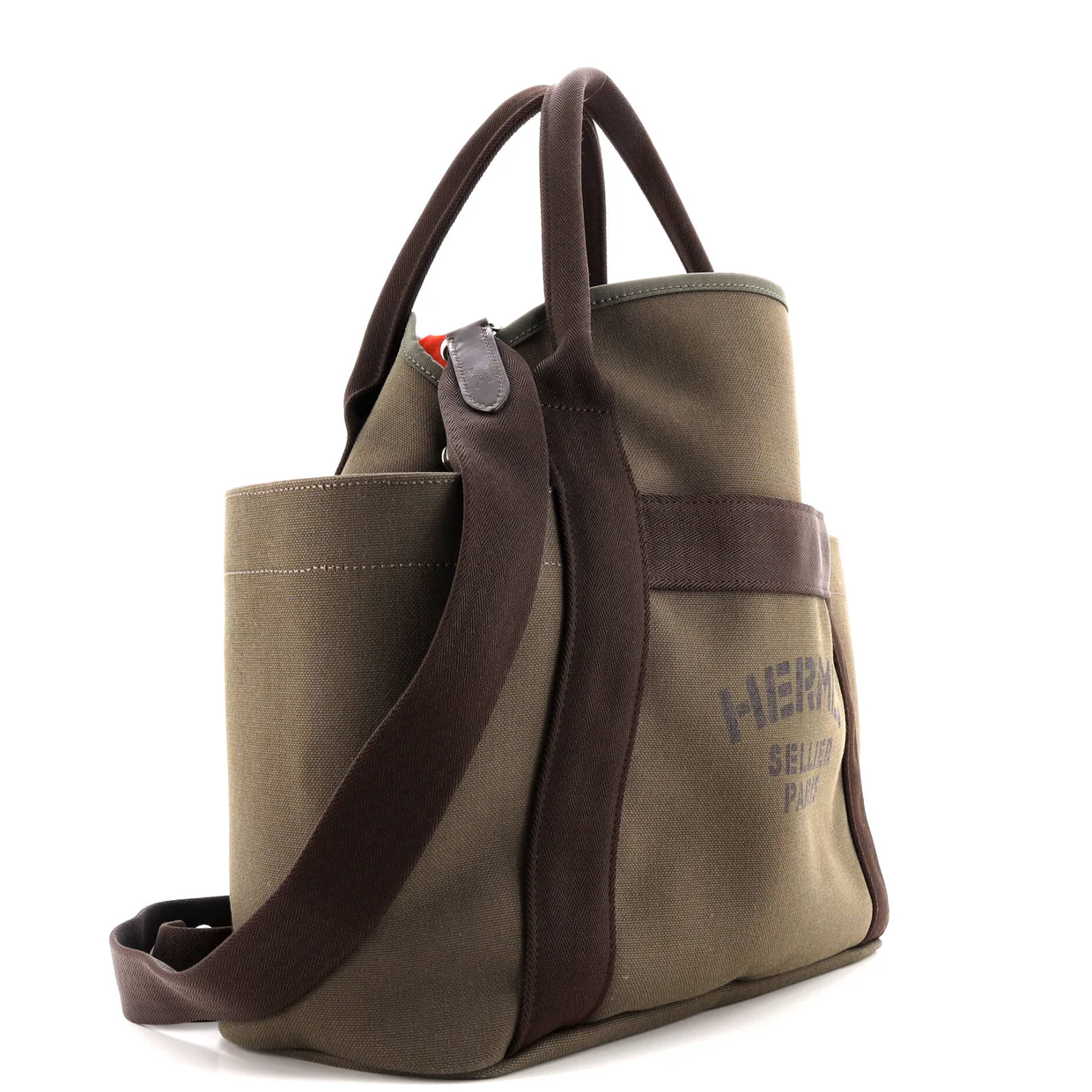 Sac De Pansage Groom Handbag Canvas - Deep Luxury