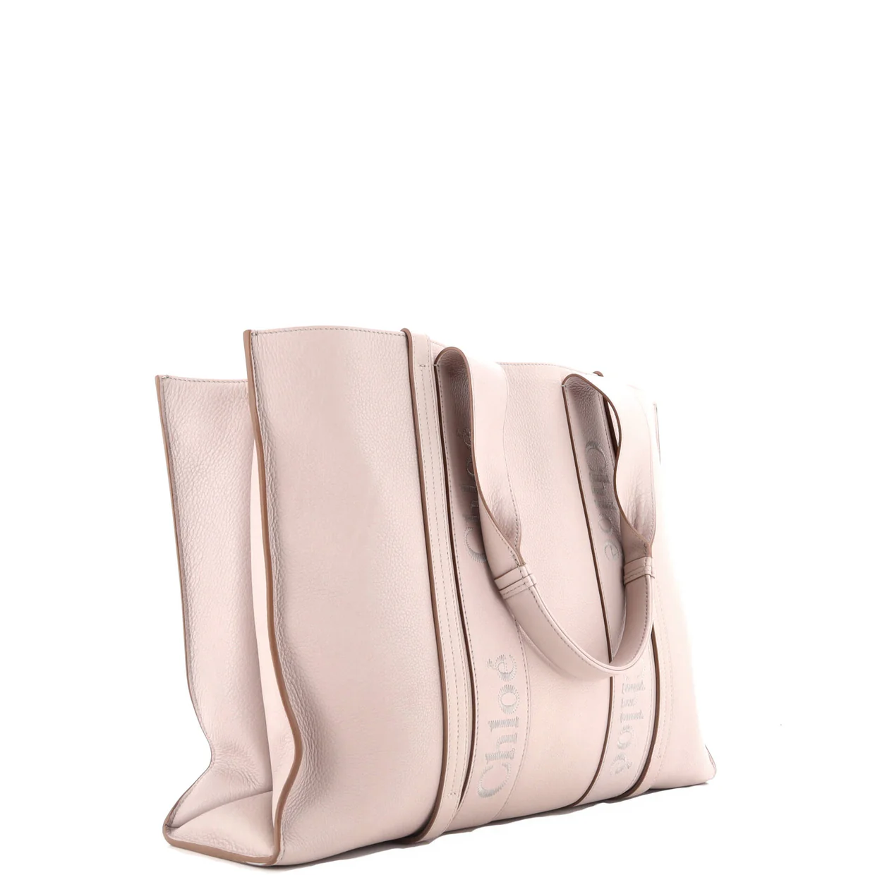 Woody Tote Leather Large - Deep Luxury