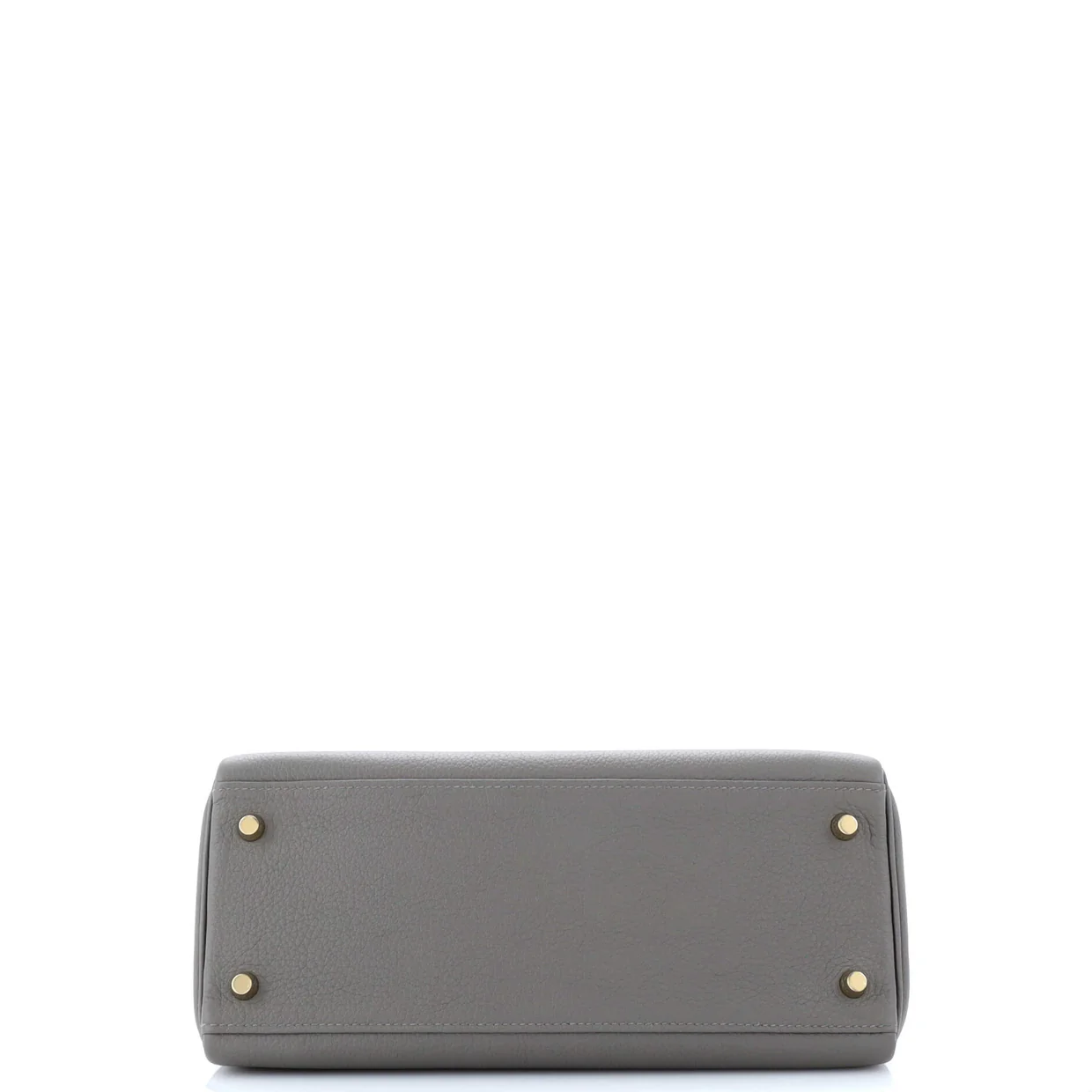 Kelly Handbag Grey Togo with Gold Hardware 28 - Deep Luxury