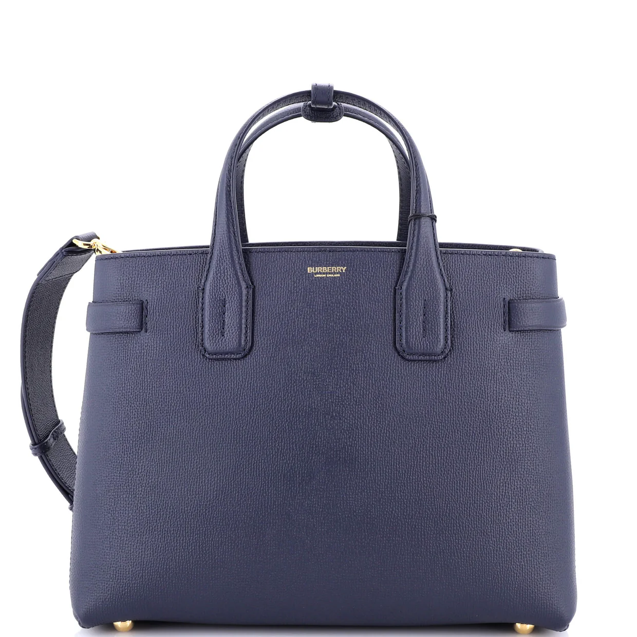 Banner Tote Leather Medium - Deep Luxury