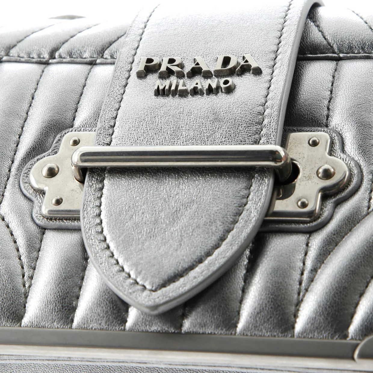 Cahier Crossbody Bag Diagramme Quilted Leather Small - Deep Luxury