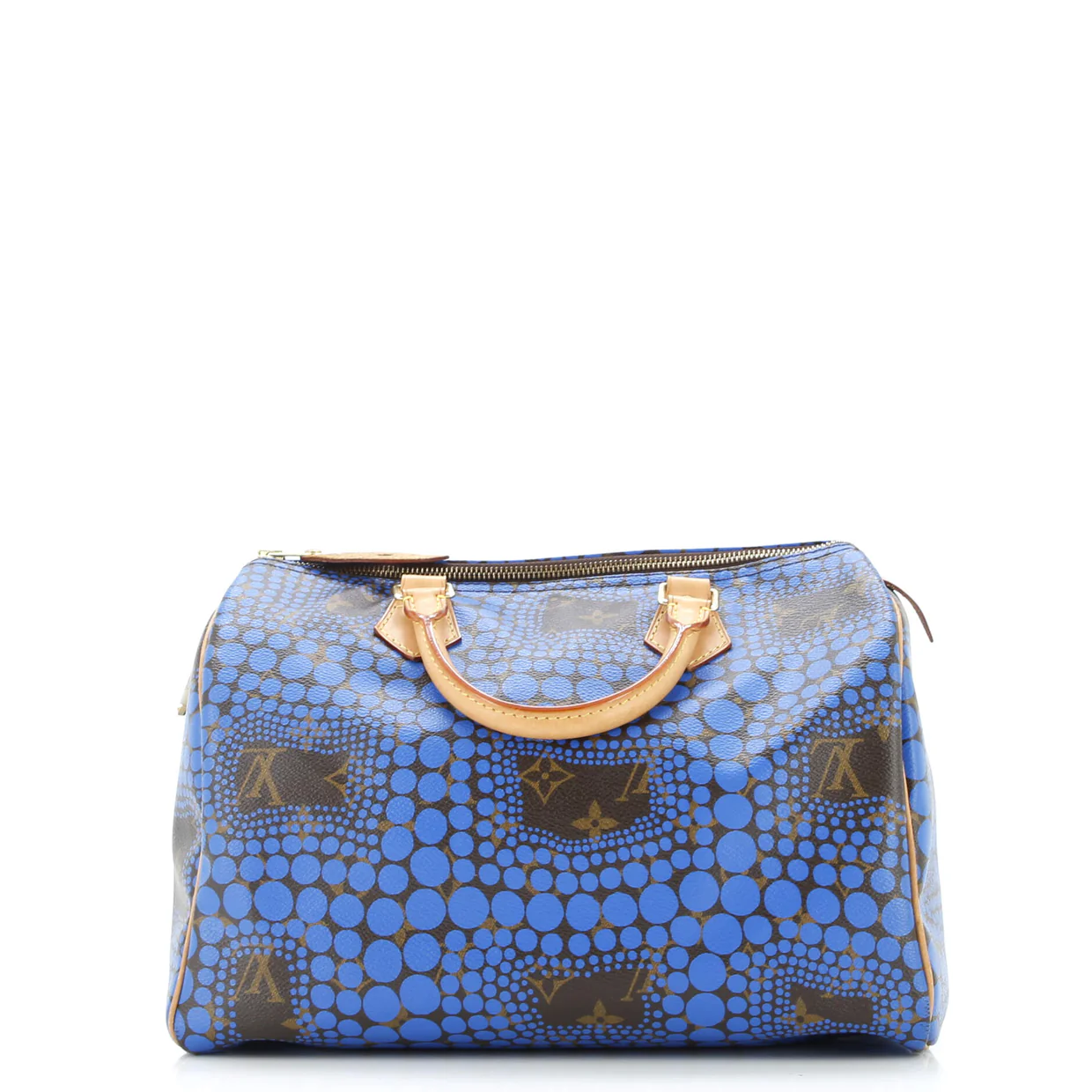 Speedy Handbag Limited Edition Kusama Town Monogram Canvas 30 - Deep Luxury